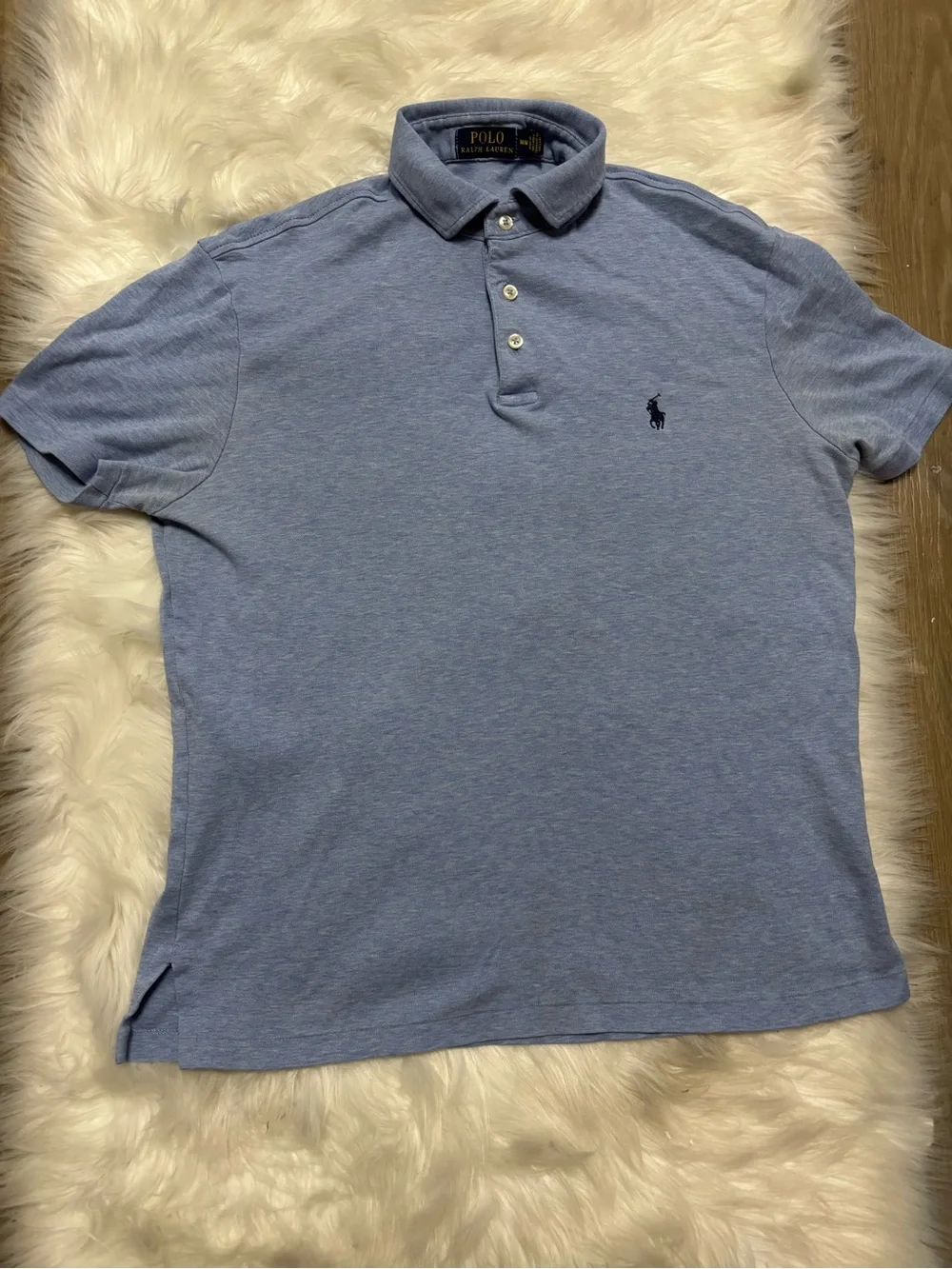Polo by Ralph Lauren Heather Sky Blue Short-Sleeve Polo